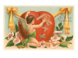 To My Valentine, Cupid Repairing Heart Photo