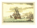 Dutch Man-of-War, Galleon Giclee Print