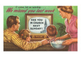 We Missed You Last Week Lámina giclée