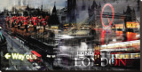 London Way Out Reproduction transférée sur toile