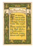 Hope for You, Inspirational Rhyme Print