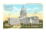 State Capitol, Madison, Wisconsin Print