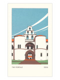 The Portals, SDSU, San Diego, California Print