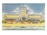 Hotel Ocean Forest, Myrtle Beach, Carolina del Sur Lámina giclée Hotel Ocean Forest, Myrtle Beach, Carolina del Sur Lámina giclée