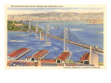 San Francisco – Oakland Bay-Brücke, San Francisco, Kalifornien Poster