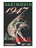 Skier, Dartmouth Winter Carnival Prints