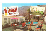 Wigwam Hotel, Vintage Motel Posters