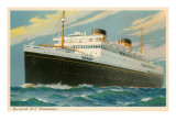 M.V. Britannic, Ocean Liner Poster