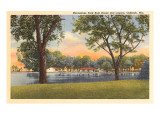 Menominee Park and Lagoon, Oshkosh, Wisconsin Giclee Print