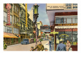 Chinatown, San Francisco, California Print