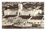 Civic Center, Ships, San Diego, California Posters