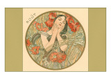 Art Nouveau Aout Giclee Print