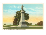 Warner Monument, Old Bennington, Vermont Prints