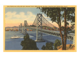San Francisco – Oakland Bay-Brücke, San Francisco, Kalifornien Kunstdrucke
