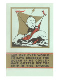 Stay the Course Giclée-tryk