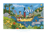 River Adventures Poster von Sophie Harding