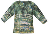 Women's: Water Lilies and Japanese Bridge, 1899 Shirt by Claude Monet