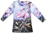 Women's: Study of an Orchid T-shirts by Martin Johnson Heade