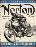 Norton - Winner Blikskilt