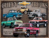 Chevy Truck Tribute Plechová cedule Chevy Truck Tribute Plechová cedule