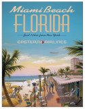Erickson - Miami Beach Tin Sign