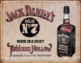 Jack Daniel's - Tennessee Hollow Plaque en métal