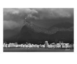 A Stormy Day In Rio Stretched Canvas Print by Ricardo Zerrenner