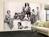 Leopard Fabric Fashions Wall Mural – Large by Eliot Elisofon