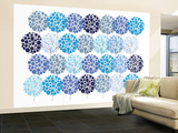 Blue Park Wall Mural – Large par Avalisa 