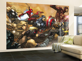 Ultimates #3 Cover: Captain America Wall Mural – Large por Joe Madureira