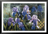 Iris Garden Póster por Fangyu Meng