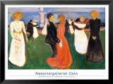 Dance of Life, 1900 Poster von Edvard Munch