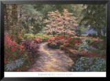 Azalea blanca Lámina por Barbara Hails