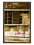 I Love You Posters
