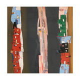 Strada Premium Giclee Print by Mohammed Jassim Al-Zubaidi