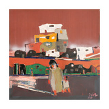 Whisper Premium Giclee Print by Mohammed Jassim Al-Zubaidi