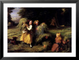 The Harvesters Poster von George Bernard O'neill