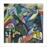 Improvisación 9, 1910 Lámina por Wassily Kandinsky