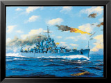 USS Boston CA69 Láminas por James Flood