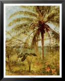Palmier, Nassau 1892 Affiches par Albert Bierstadt