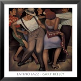 Latino Jazz Art par Gary Kelley