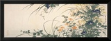 Design of Morning Glories, Dianthus, and Other Flowers Posters by Utagawa Toyohiro