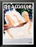 Deauville Posters by Jean-Gabriel Domergue