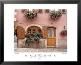 Cottage d'Alsace Poster par Dennis Barloga
