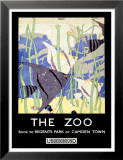 The Zoo London Underground Posters av Robert Brown