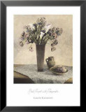 Mixed Bouquet with Pomegranates Prints by Laurie Eastwood