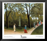 Luxemburg Garden Posters par Henri Rousseau