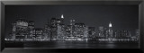 Manhattan la nuit Poster par Nelson Figueredo