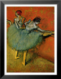 Tanzerinnen an der Stange Ballerina Art par Edgar Degas