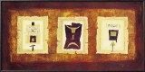 Triptych I Posters by Patricia Maiocco